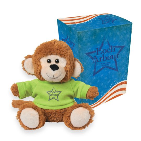 #CM 1264P - 6" Marvelous Monkey With Custom Box