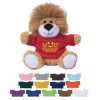 #CM 1266P - 6" Lovable Lion With Custom Box