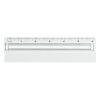 #CM 1639 Plastic 6" Ruler With Magnifying Glass