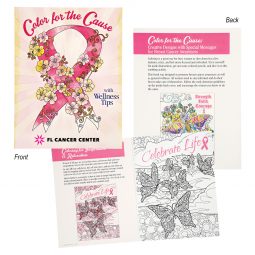 #CM 1955 Color For The Cause Creative Designs For Breast Cancer Awareness Coloring Book