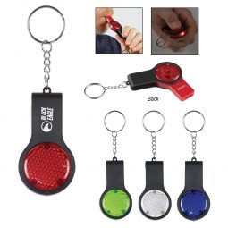 #CM 2048 Reflector Key Light With Safety Whistle