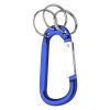 #CM 2090 - 8mm Carabiner With Triple Split Ring