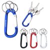 #CM 2090 - 8mm Carabiner With Triple Split Ring