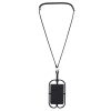 #CM 228 Silicone Lanyard With Phone Holder & Wallet