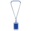 #CM 228 Silicone Lanyard With Phone Holder & Wallet