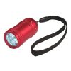 #CM 2500 Aluminum Small Stubby LED Flashlight With Strap