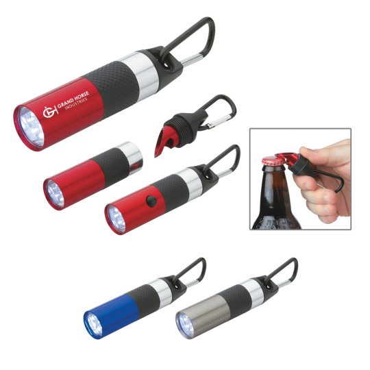 #CM 2507 Aluminum LED Torch With Bottle Opener