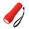 #CM 2544 Rubberized Torch Light With Strap