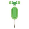#CM 2797 Retractable Reflective Earbuds
