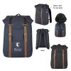 #CM 3441 Flap Drawstring Backpack