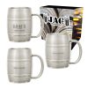 #CM 5751P - 14 Oz. Moscow Mule Barrel Mug with Custom Box
