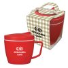 #CM 5850PH - 14 Oz. Thermal Mug Set With Custom Handle Box