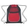 #CM 3053 Drawstring Sports Pack With Dual Pockets