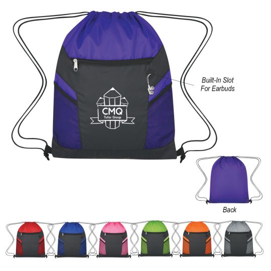 #CM 3063 Ripstop Drawstring Bag