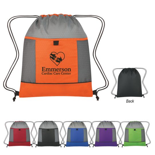 #CM 3069 Honeycomb Ripstop Drawstring Bag