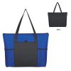 #CM 3091 Non-Woven Voyager Zippered Tote Bag