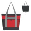#CM 3193 Tri-Color Tote Bag