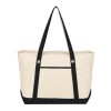 #CM 3225 Large Cotton Canvas Sailing Tote Bag