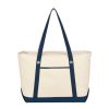 #CM 3225 Large Cotton Canvas Sailing Tote Bag
