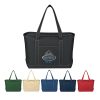 #CM 3255 Large Cotton Canvas Yacht Tote Bag