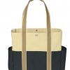 #CM 3296 Tri-Color Tote Bag