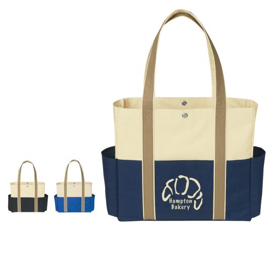 #CM 3296 Tri-Color Tote Bag