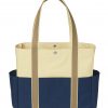 #CM 3296 Tri-Color Tote Bag