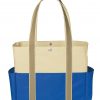 #CM 3296 Tri-Color Tote Bag