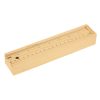#CM 457 - 12- Piece Colored Pencil Set In Wooden Ruler Box