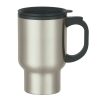 #CM 5822 - 16 Oz. Stainless Steel Rockwell Tumbler