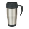 #CM 5841 - 16 Oz. Stainless Steel Slide Action Travel Mug