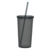 #CM 5868 - 24 Oz. Newport Acrylic Tumbler With Straw