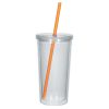 #CM 5868 - 24 Oz. Newport Acrylic Tumbler With Straw