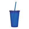 #CM 5869 - 16 Oz. Newport Acrylic Tumbler With Straw