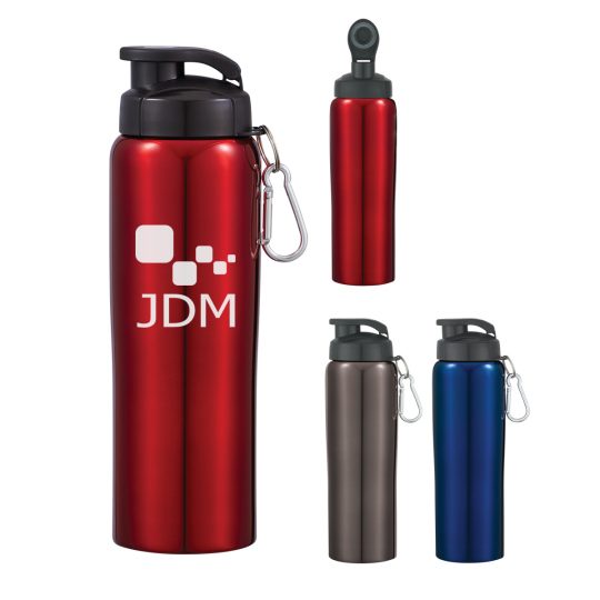 #CM 5874 - 24 Oz. Stainless Steel Bike Bottle