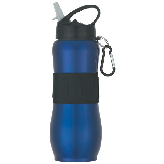 #CM 5877 - 28 Oz. Stainless Steel Sport Grip Bottle