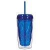 #CM 5889 - 16 Oz. Glacier Tumbler With Straw