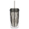 #CM 5889 - 16 Oz. Glacier Tumbler With Straw