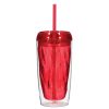 #CM 5889 - 16 Oz. Glacier Tumbler With Straw