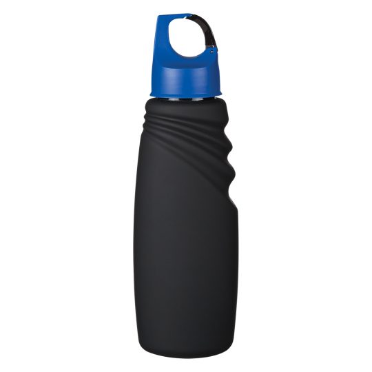 #CM 5913 - 24 Oz. Matte Finish Crest Carabiner Sports Bottle