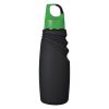 #CM 5913 - 24 Oz. Matte Finish Crest Carabiner Sports Bottle