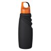 #CM 5913 - 24 Oz. Matte Finish Crest Carabiner Sports Bottle