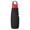 #CM 5913 - 24 Oz. Matte Finish Crest Carabiner Sports Bottle