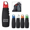 #CM 5913 - 24 Oz. Matte Finish Crest Carabiner Sports Bottle