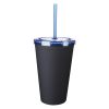 #CM 5958 - 16 Oz. Newport Tumbler with Straw