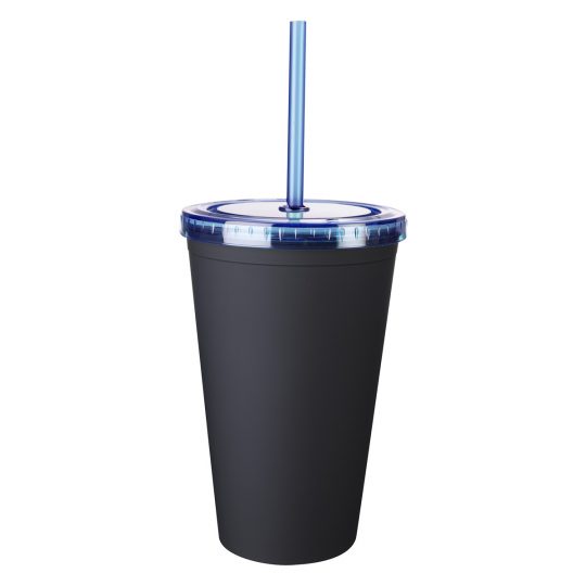 #CM 5958 - 16 Oz. Newport Tumbler with Straw