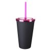 #CM 5958 - 16 Oz. Newport Tumbler with Straw