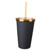 #CM 5958 - 16 Oz. Newport Tumbler with Straw