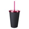 #CM 5958 - 16 Oz. Newport Tumbler with Straw