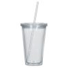 #CM 5969 - 16 Oz. Double Wall Acrylic Tumbler With Insert